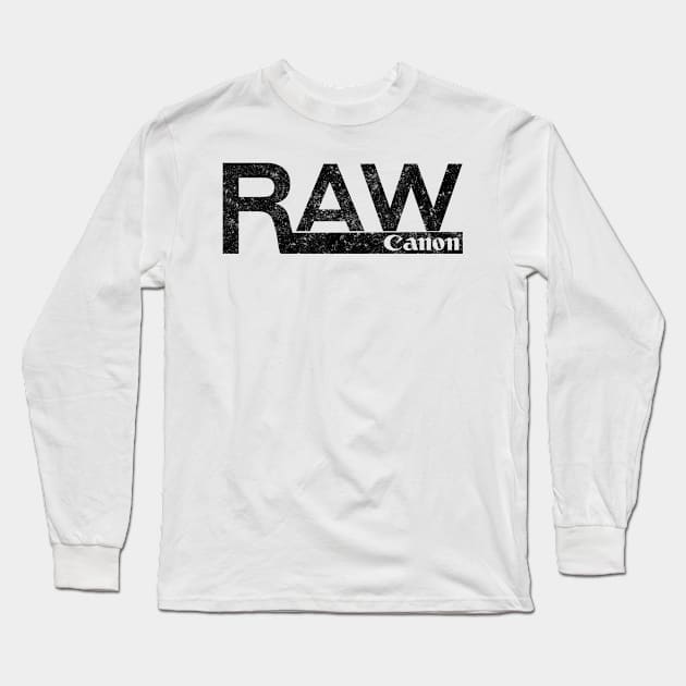 Raw-Canon Long Sleeve T-Shirt by inphocus